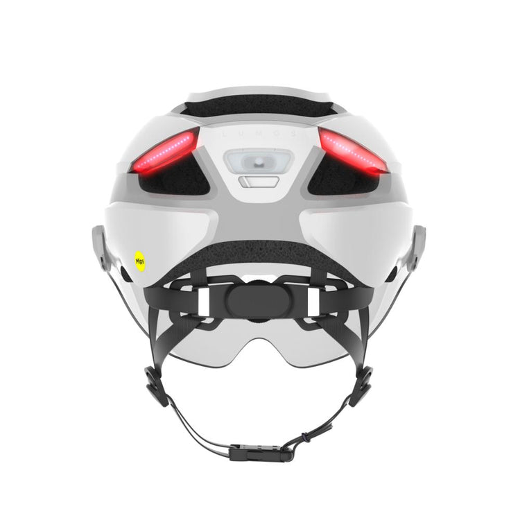 Lumos Ultra E-Bike Mips Visor Lunar White