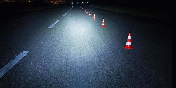 Lyskegle fra Sigma Buster 300. Kraftig forlygte til din cykel