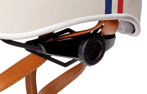 Thousand Heritage Speedway Creme | Hvid urban city cykelhjelm med striber