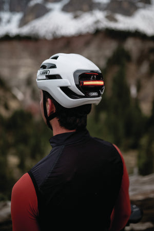 Abus Taipan LED Shiny White