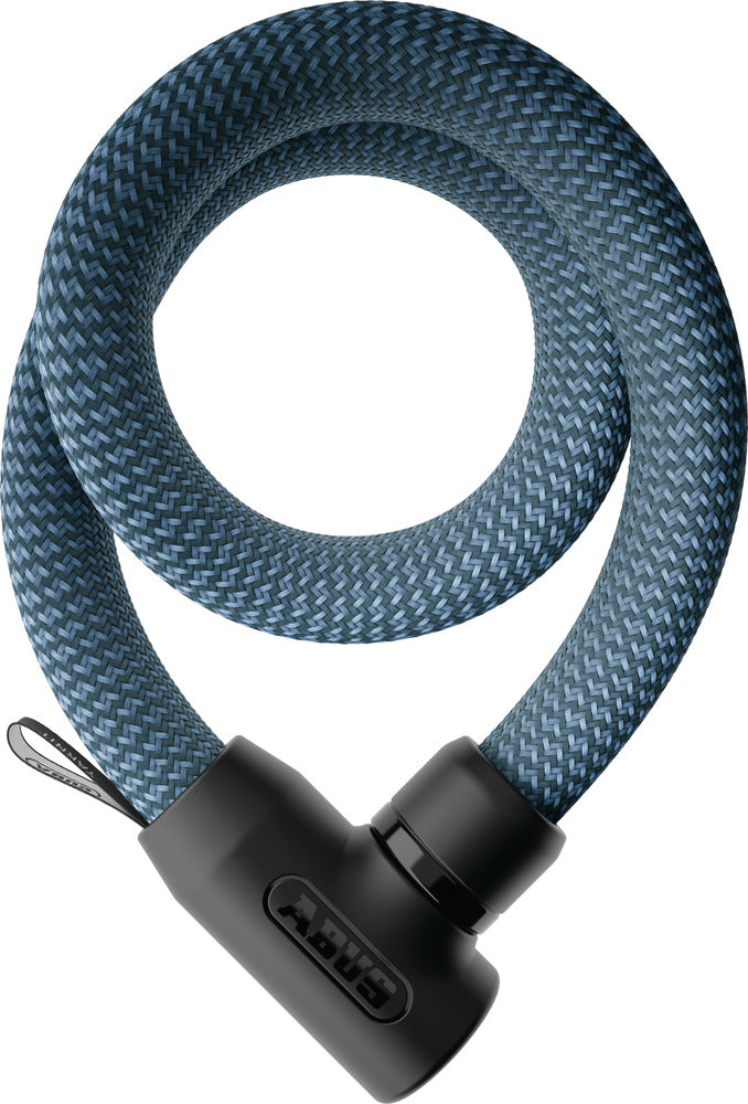abus yarnit denim blue chainlock