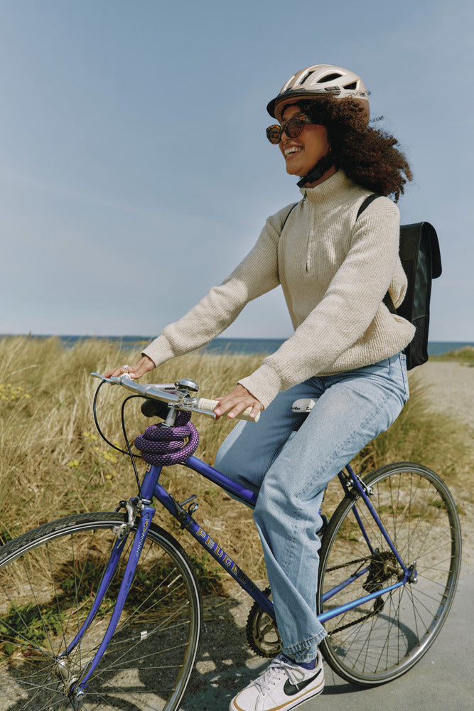 abus yarnit midnight purple chainlock