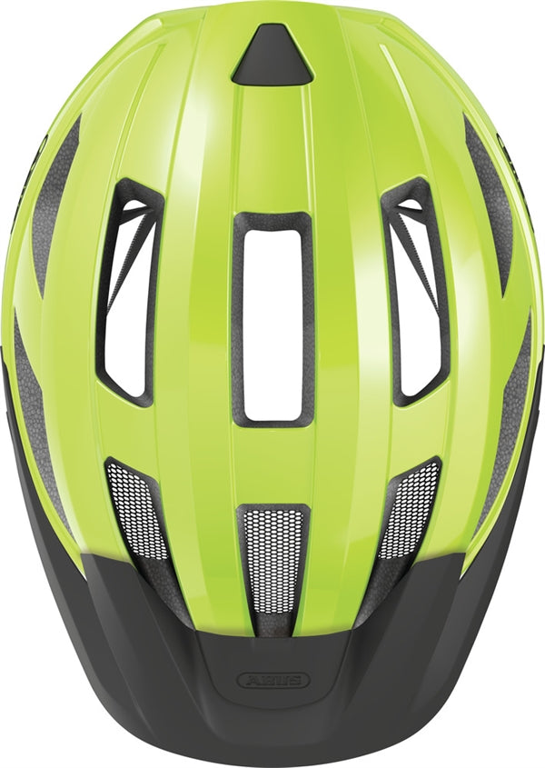 abus macator cykelhjelm signal yellow