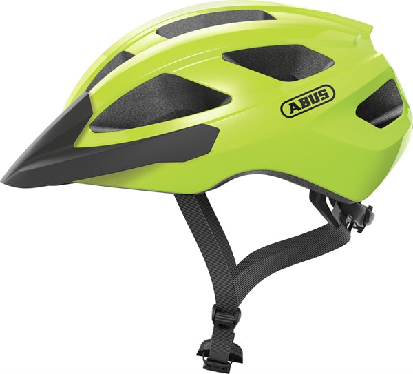 abus macator cykelhjelm signal yellow