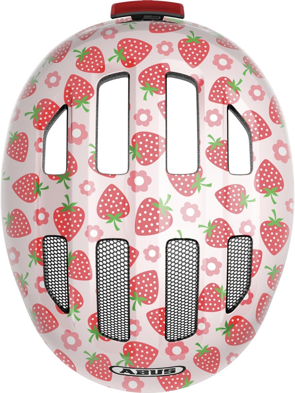 Abus Smiley 3.0 kinderfietshelm - Shiny Pink Abus Smiley 3.0 kinderfietshelm - Shiny Pink