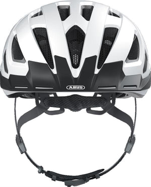 Abus Urban-I 3.0 Cykelhjelm Polar White med LED lys