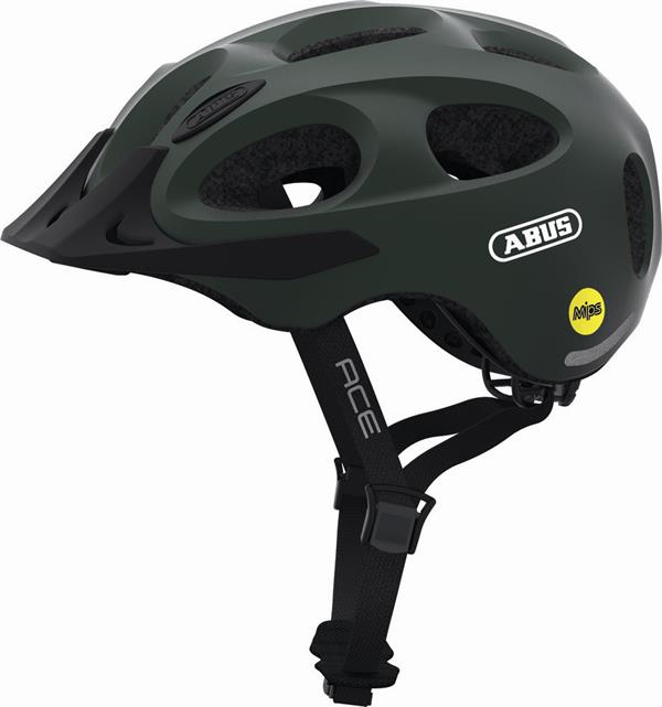 Abus Youn-I Ace Mips Metallic Green med LED lys