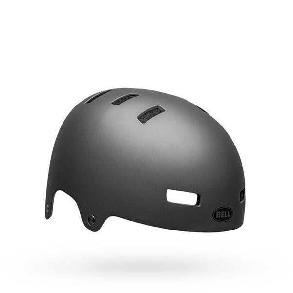 bell local matte grey | grå skaterhjelm