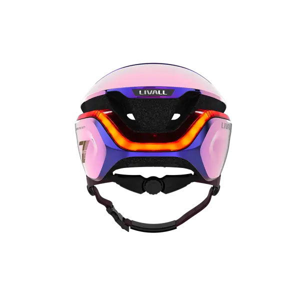 Livall Evo21 Ultraviolet Bluetooth cykelhjelm
