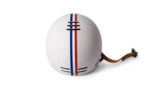 Thousand Heritage Speedway Creme | Hvid urban city cykelhjelm med striber