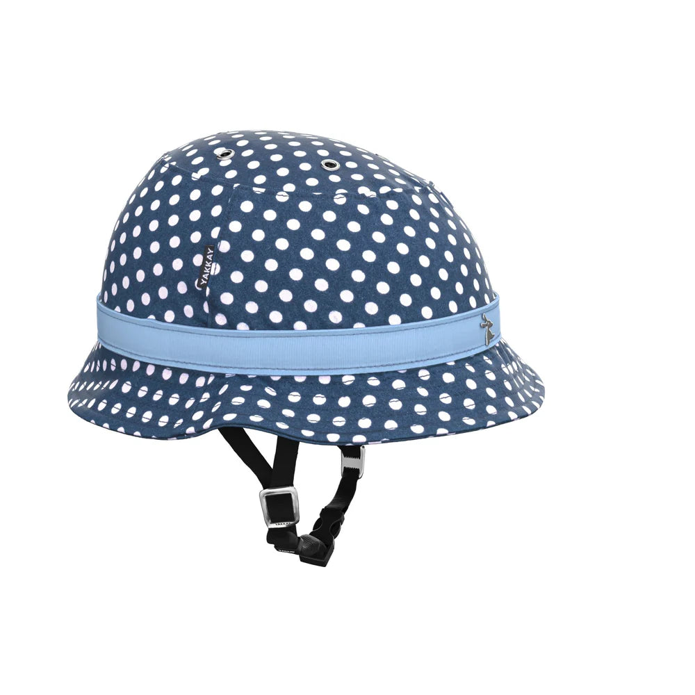 Yakkay smart two helmet + yakkay skyline dots cover