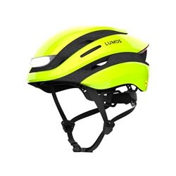 Lumos Ultra Electric Lime Mips 54-61 cm | gul cykelhjelm med indbygget lys og mips