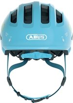 Abus Smiley 3.0 Blue Croco. blå cykelhjelm med krokodiller til baby og små børn