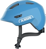 Abus Smiley 3.0 Shiny Blue | lyseblå cykelhjelm til baby og små børn