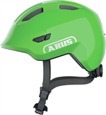 Abus Smiley 3.0 Shiny Green | grøn cykelhjelm til baby og små børn