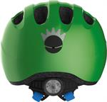 Abus Smiley 2.1 Sparkling Green med LED lys | cykelhjelm til børn