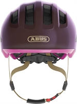 Abus Smiley 3.0 Ace LED Royal Purple. Lilla cykelhjelm til børn og baby med aftagelig LED lygte
