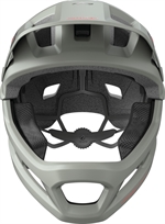 Abus Youdrop FF Chalk Grey 48-55 cm. Fullface-hjelm til børn. BMX, MTB og Downhill