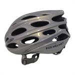 EGX Helmet Xtreme Shiny Silver | Sølvfarvet cykelhjelm til sport og fritid