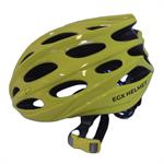 EGX Helmet City Road Shiny Tour Yellow | Tour Gul cykelhjelm let vægt