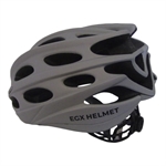 EGX Helmet City Road Matte Grey | mat grå letvægts cykelhjelm til sport og fritid
