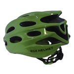 EGX Helmet City Road Shiny Green | Grøn cykelhjelm til landevej og allround