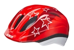 Ked Meggy II Trend Red Stars | rød cykelhjelm med stjerner til baby og børn. Den mindste cykelhjelm