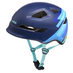 Ked Pop Mips Blue | blå og lyseblå cykelhjelm til børn