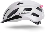 Limar Torino Matt White LED | hvid cykelhjelm med LED lys. USB opladelig