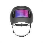 Lumos Matrix Charcoal Black 56-61 cm | smart cykelhjelm med LED panel
