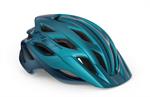 Met Veleno Mips Teal Blue Metallic Glossy | blågrøn allround cykelhjelm med aftagelig skygge og mips