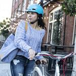 Nutcase street cykelhjelm brittany mips | blå mips cykelhjelm