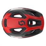 Scott Spunto Junior Grey Red RC LED lys 50-56 cm | bedst i test cykelhjelm