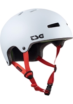 TSG Superlight Solid Color Satin Skyride | hvid letvægts skaterhjelm også til cykling